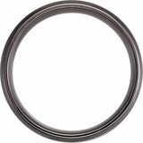 Tantalum 8 mm Beveled Comfort-Fit Band Size 7