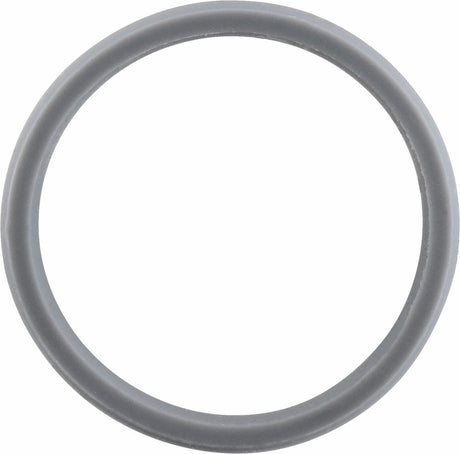Gray Silicone 7 mm Comfort-Fit Half Round Band Size 5