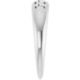 14K White .015 CTW Natural Diamond Moon Phase Ring