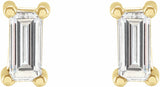 14K Yellow 1/4 CTW Lab-Grown Diamond Stud Earrings