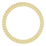 14K Yellow 2 mm Chain Link Band