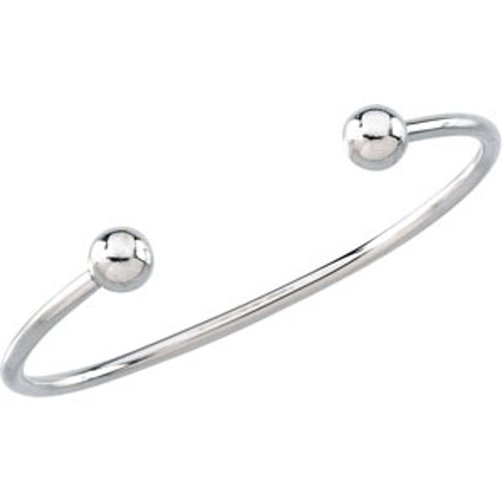 Sterling Silver Cuff 5 1/4" Bracelet