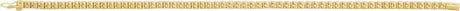 14K Yellow Gold 3 1/6 CTW Natural Diamond Line 7 1/4" Bracelet