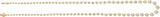 14K Yellow Gold 6 3/4 CTW Lab-Grown Diamond Line 16" Necklace
