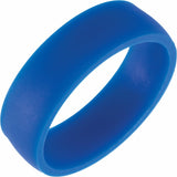 Royal Silicone Dome Comfort-Fit Band Size 7