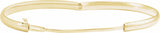 14K Yellow Baby Bangle 5 1/2" Bracelet