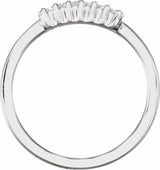 14K White 1/3 CTW Lab-Grown Diamond Ring