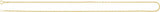 14K Yellow Gold 1.8 mm Hollow Diamond-Cut Anchor 18" Chain