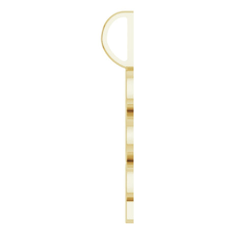 14K Yellow 2021 Year Charm/Pendant