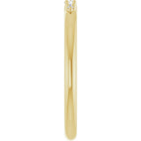14K Yellow Gold .05 CTW Natural Diamond Graduated Stackable Ring