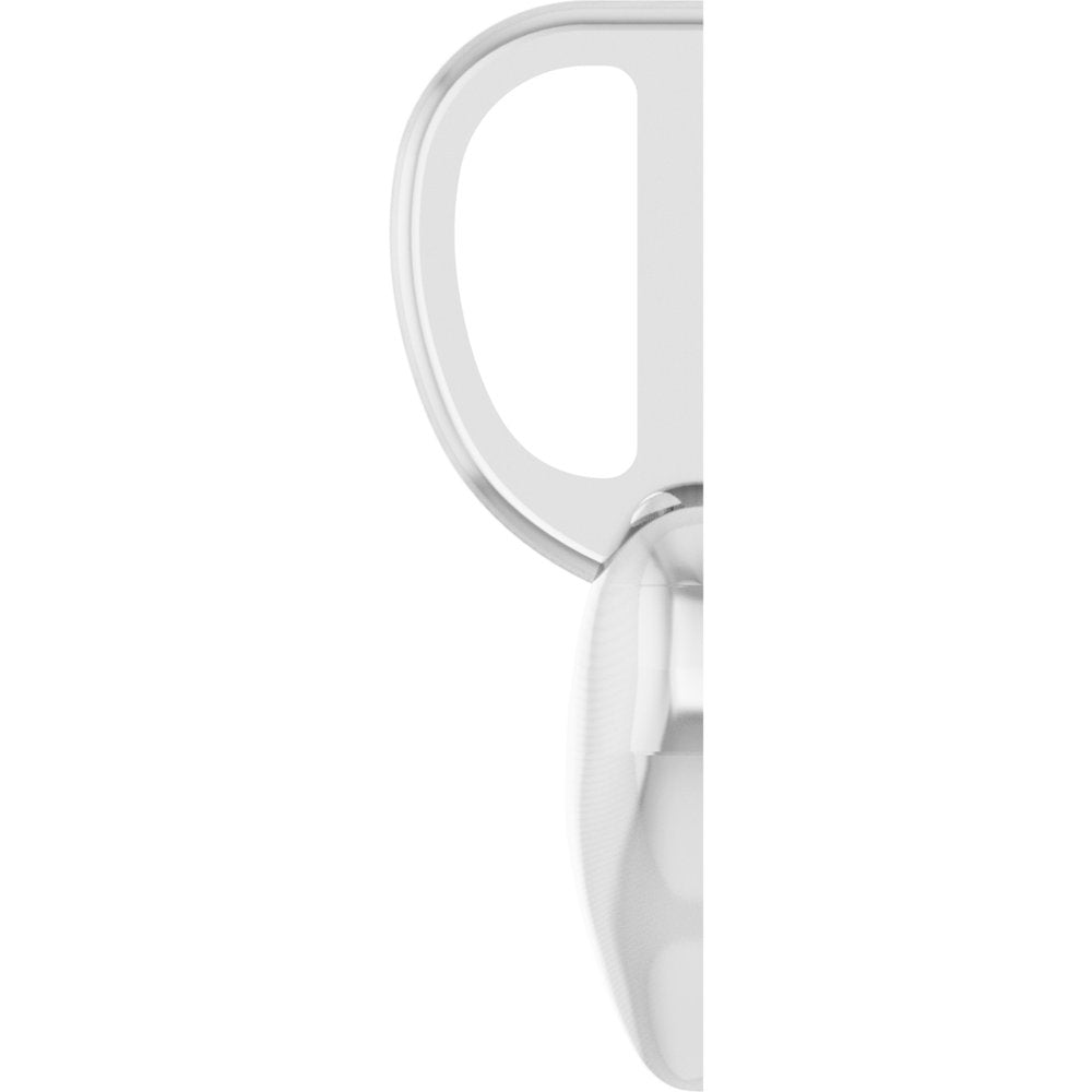 14K White Gold Puffed Heart Charm/Pendant