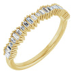 14K Yellow Gold 1/4 CTW Natural Diamond Anniversary Band