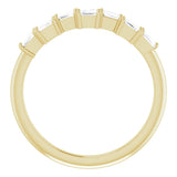 14K Yellow Gold 1/3 CTW Natural Diamond Anniversary Band