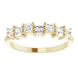 14K Yellow Gold 1/3 CTW Natural Diamond Anniversary Band
