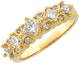 14K Yellow 1 CTW Natural Diamond Anniversary Band