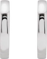 Sterling Silver Hinged 20 mm Hoop Earring2