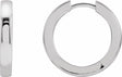 Sterling Silver Hinged 20 mm Hoop Earring2
