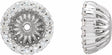 14K White 1/6 CTW Diamond Earring Jackets with 4.6 mm ID