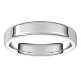 Flat Comfort-Fit Round Edge Band