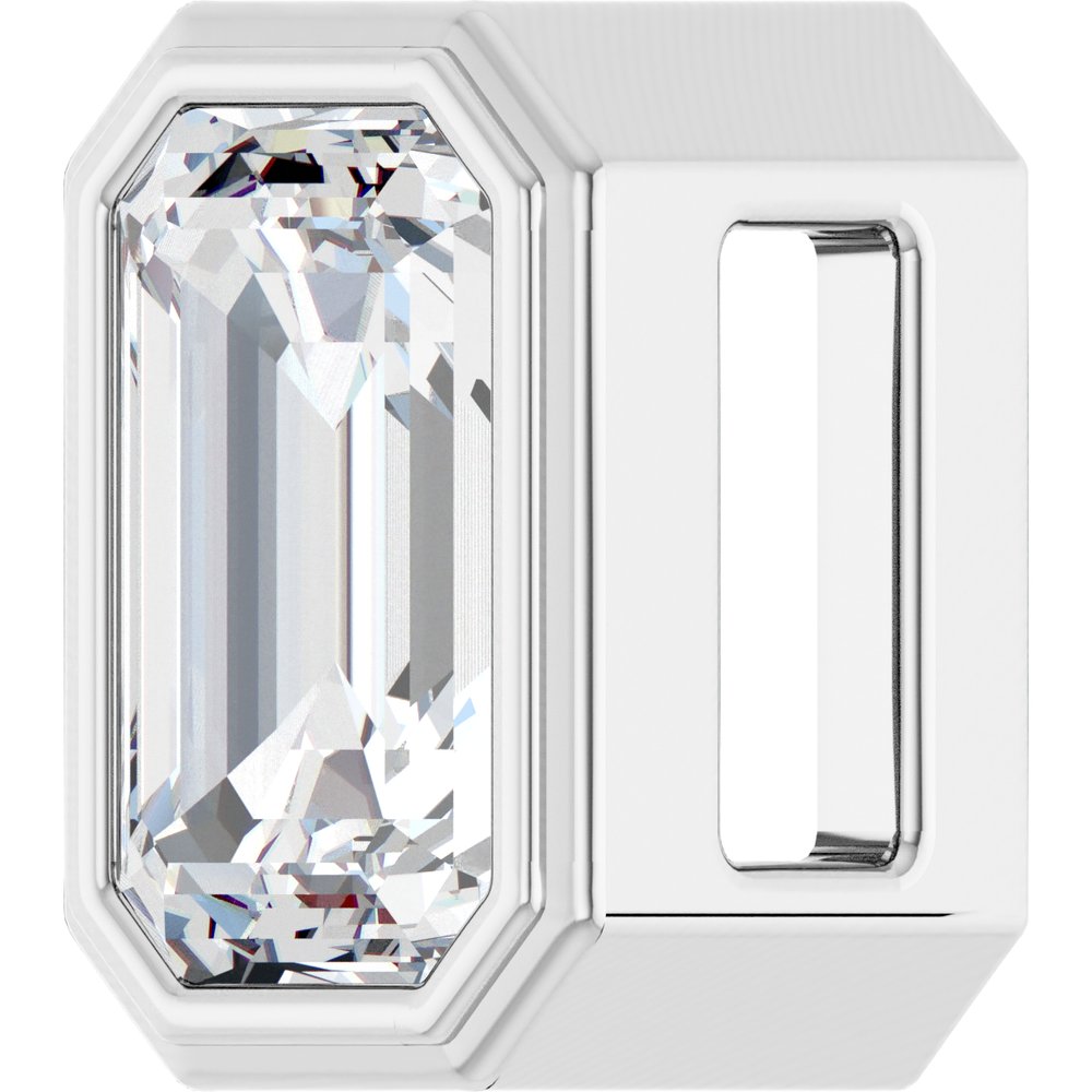 14K White Gold 1/4 CT Lab-Grown Diamond Pendant