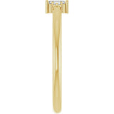14K Yellow Gold .08 CTW Natural Diamond Stackable Ring