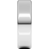 Continuum Sterling Silver 6 mm Round-Edge Comfort-Fit Flat Band