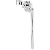 14K White Gold .06 CTW Lab Grown Diamond Contour Band