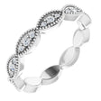 Platinum 1/5 CTW Natural Diamond Eternity Band Size 5