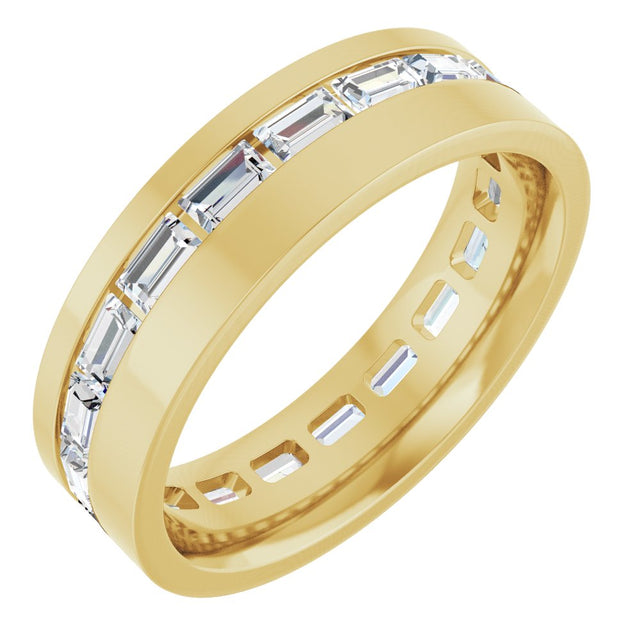 14K Yellow 1 1/3 CTW Lab-Grown Diamond Ring