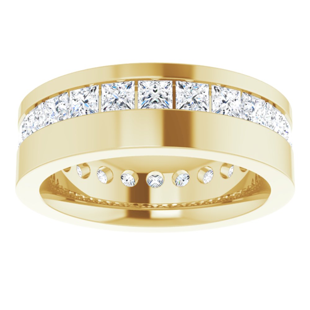 14K Yellow 2 1/4 CTW Lab-Grown Diamond Ring