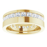 14K Yellow 2 1/4 CTW Lab-Grown Diamond Band