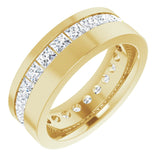 14K Yellow 2 1/4 CTW Lab-Grown Diamond Ring