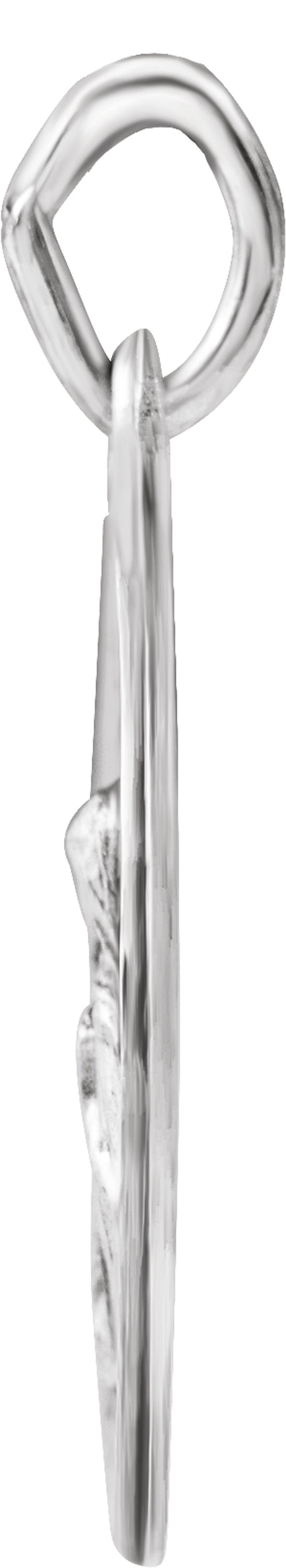 Sterling Silver 15 mm St. Anne Medal