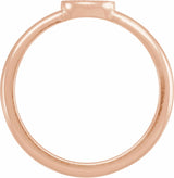 14K Rose Gold Mama Ring