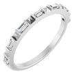 14K White Gold 1/4 CTW Natural Diamond Anniversary Band