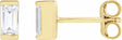 14K Yellow Gold 3/8 CTW Lab-Grown Diamond Earrings