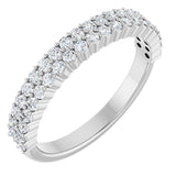 14K White Gold 1/2 CTW Lab-Grown Diamond Anniversary Band