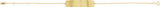 18K Yellow Gold-Plated Sterling Silver Engravable Medical Identification 6 1/2-7 1/2" Bracelet