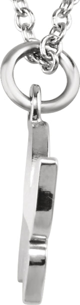14K White Tiny Posh® Butterfly 16-18" Necklace