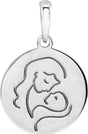 14K White Hold You Forever® Pendant