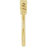 14K Yellow Gold Mama Ring 