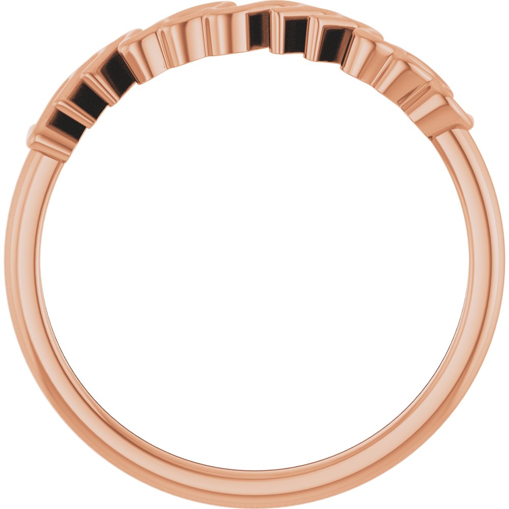 14K Rose Gold Mama Ring 