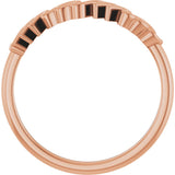 14K Rose Gold Mama Ring 