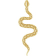 14K Yellow 19.5x6.7 mm Snake Pendant