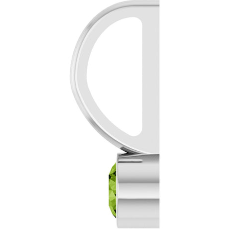 Sterling Silver Natural Peridot Charm/Pendant