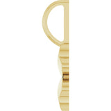 14K Yellow Gold Four-Leaf Clover Charm/Pendant