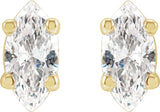 14K Yellow 1/6 CTW Natural Diamond Earrings