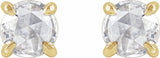 14K Yellow Stuller Lab-Grown Moissanite 4-Prong Claw Earrings