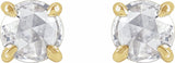 14K Yellow Stuller Lab-Grown Moissanite 4-Prong Claw Earrings