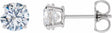 14K White Gold 3 CTW Lab-Grown Diamond Earrings